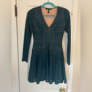 BCBG Dark Teel Dress